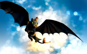 Toothless from DreamWorks' 'How to Train Your Dragon'